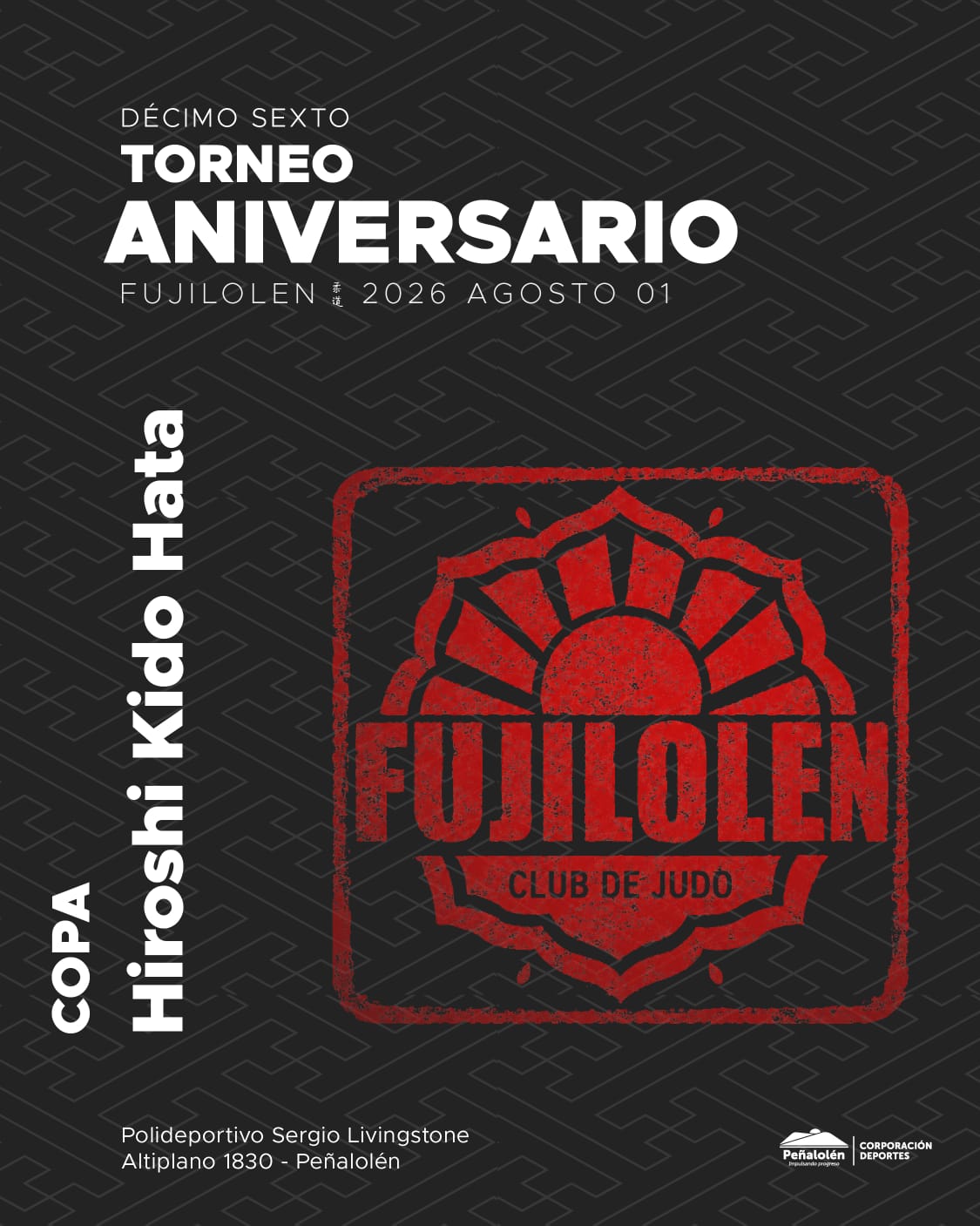 Afiche oficial · Torneo Aniversario Fujilolen 2026